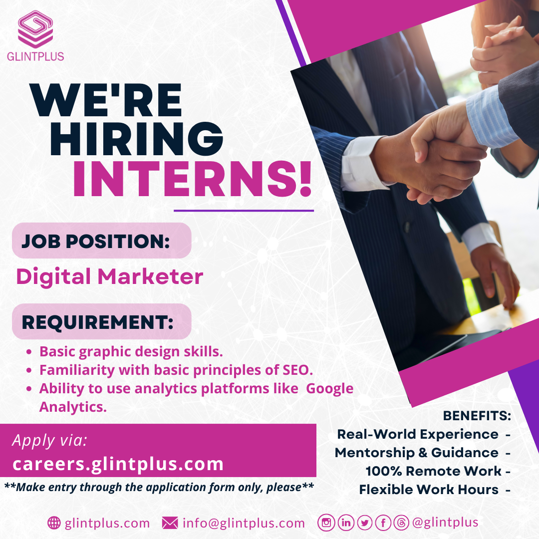 You are currently viewing Digital Marketer – Internship